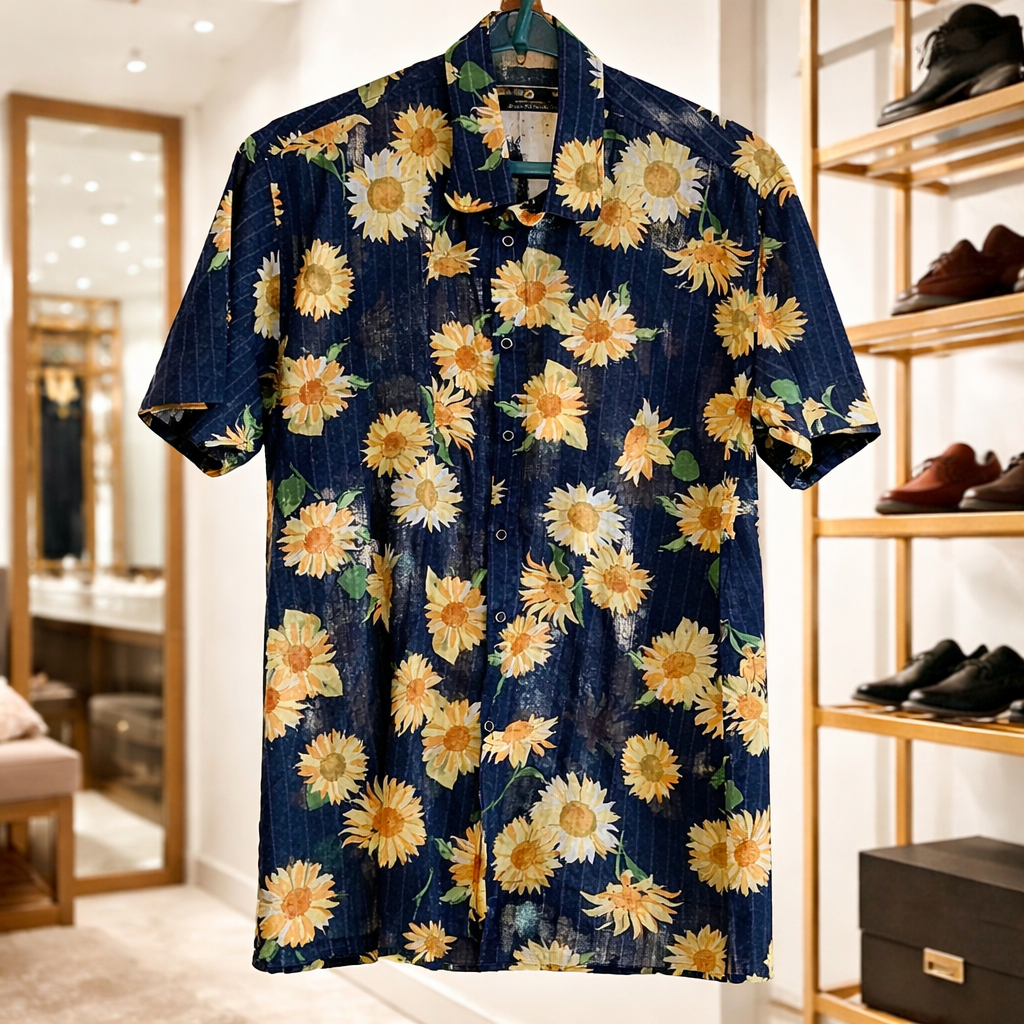 Men's Shirt short sleeve button down Casual shirts