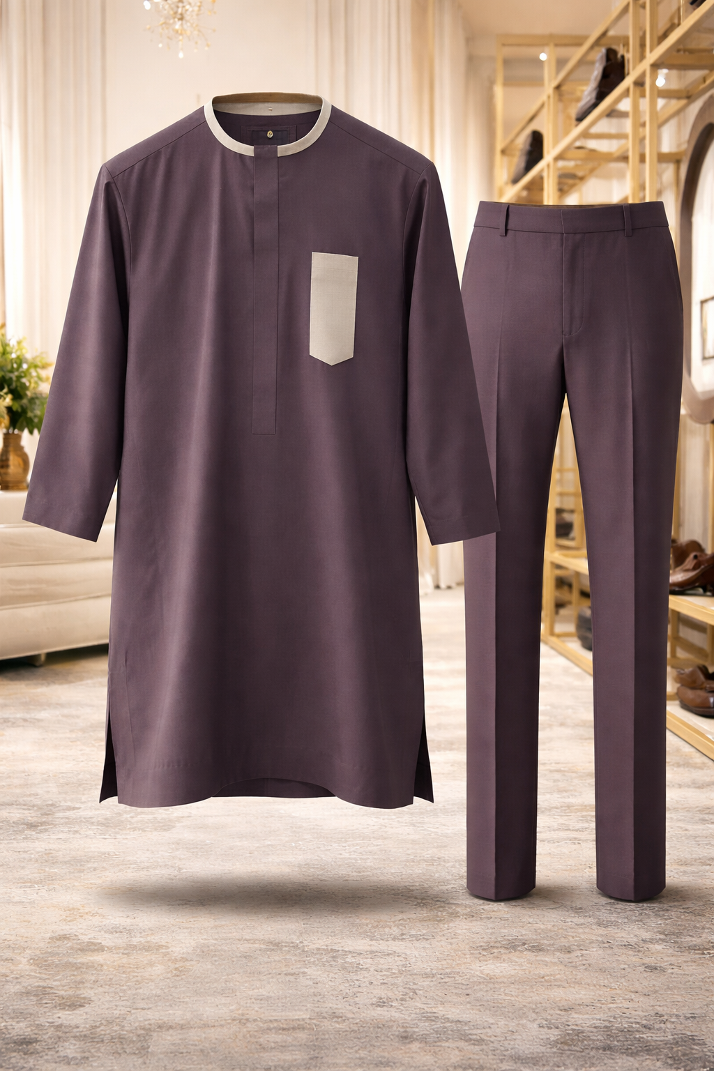 Modern Men's Senator Wear: Custom African Attire