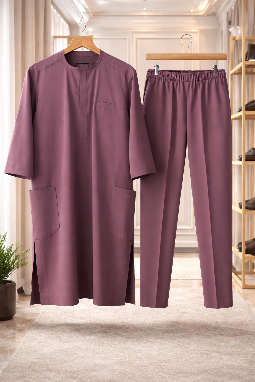 Men's Senator Wear - African Senators Nigerian Men's Traditional Party Outfit