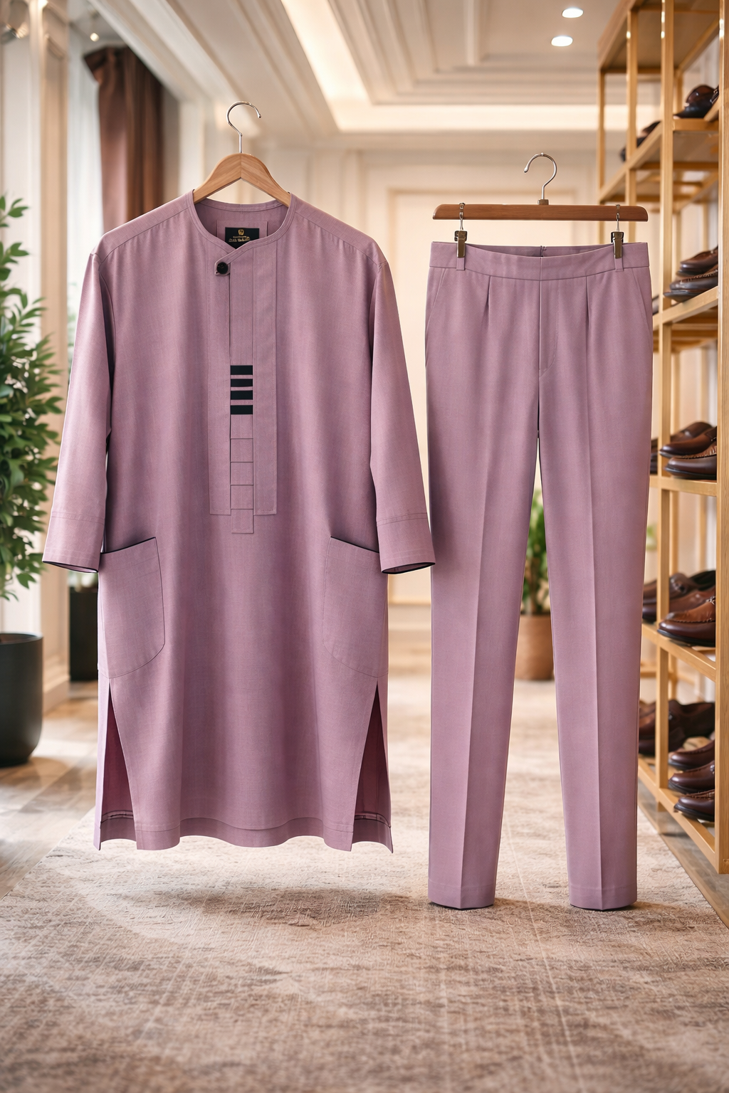 Men's Senator Wear - African Senators Nigerian Men's Traditional Party Outfit