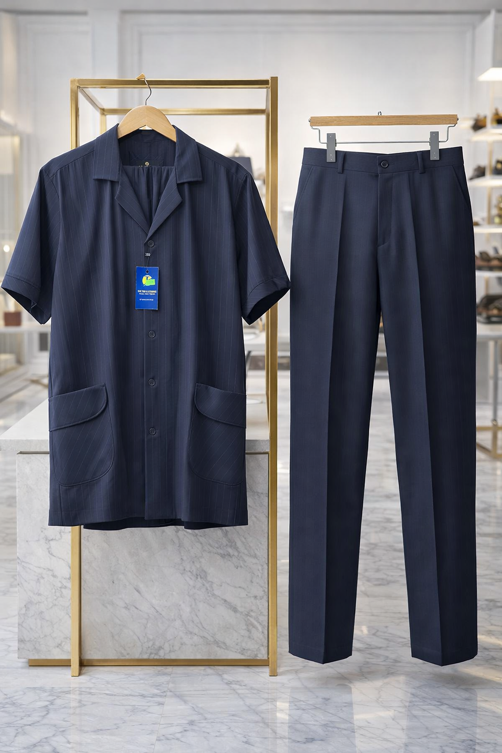 Men's Senator Wear - African Senator Nigerian Men's Traditional Party Outfit