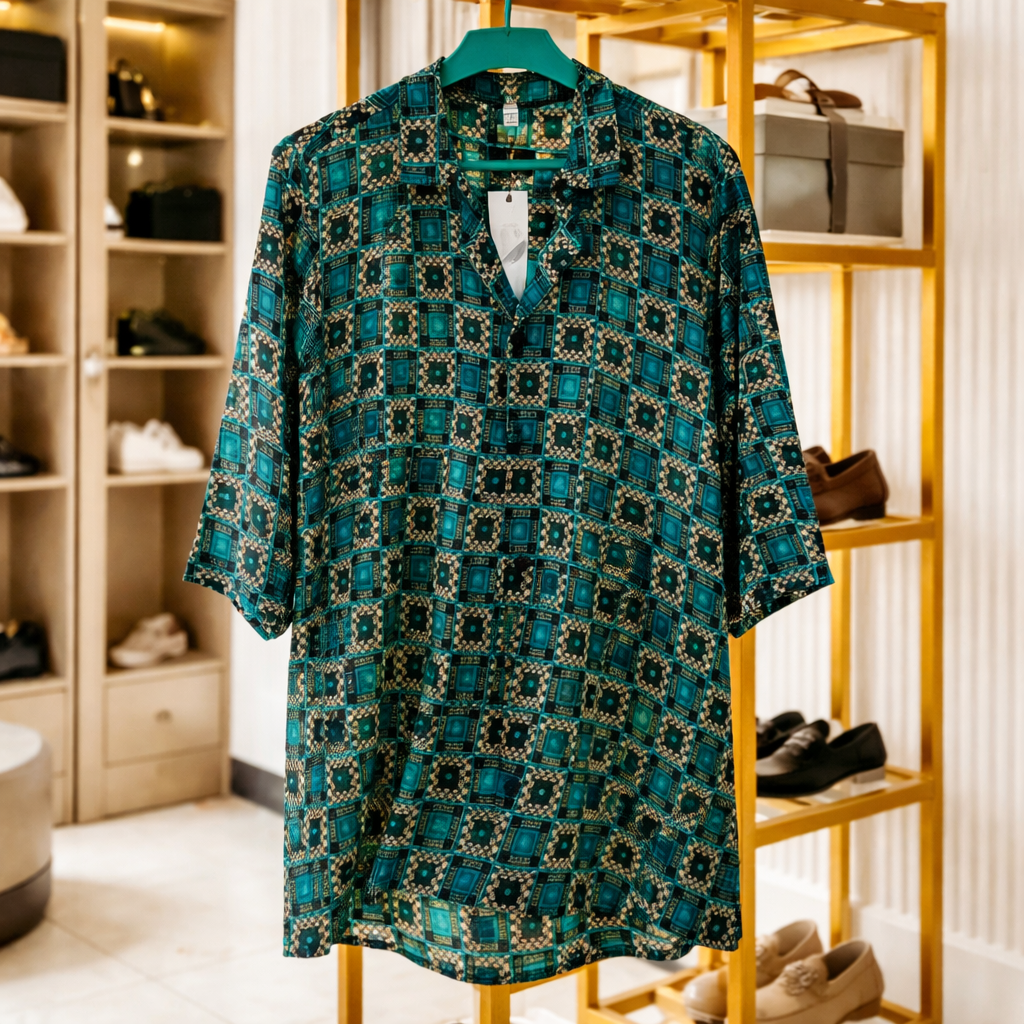 Sharp and stylish button up shirt, short sleeves shirt