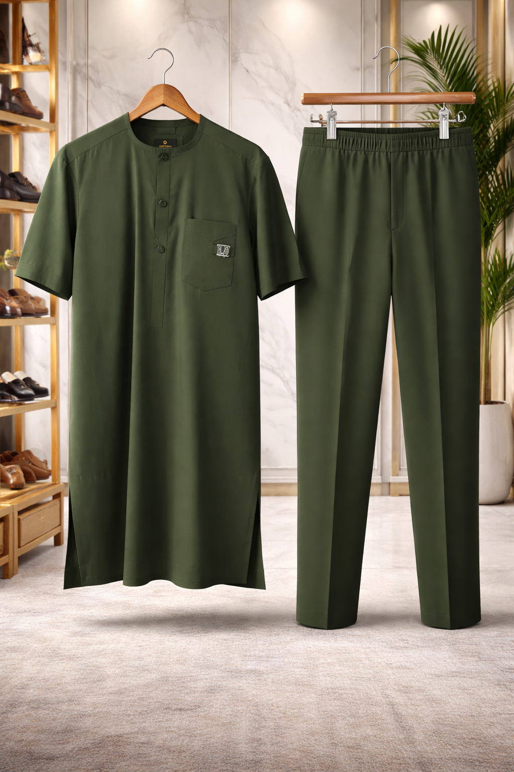 Modern Men's Senator Wear: Custom African Attire