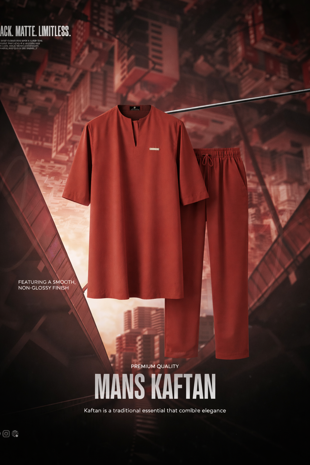 KOREA SENATORS KAFTAN MEN'S ATTIRE,(ID1) Image 2
