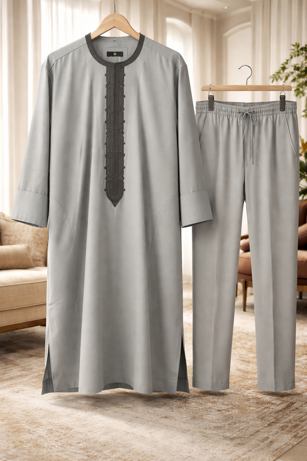 Modern Men's Senator Wear: Custom African Attire.