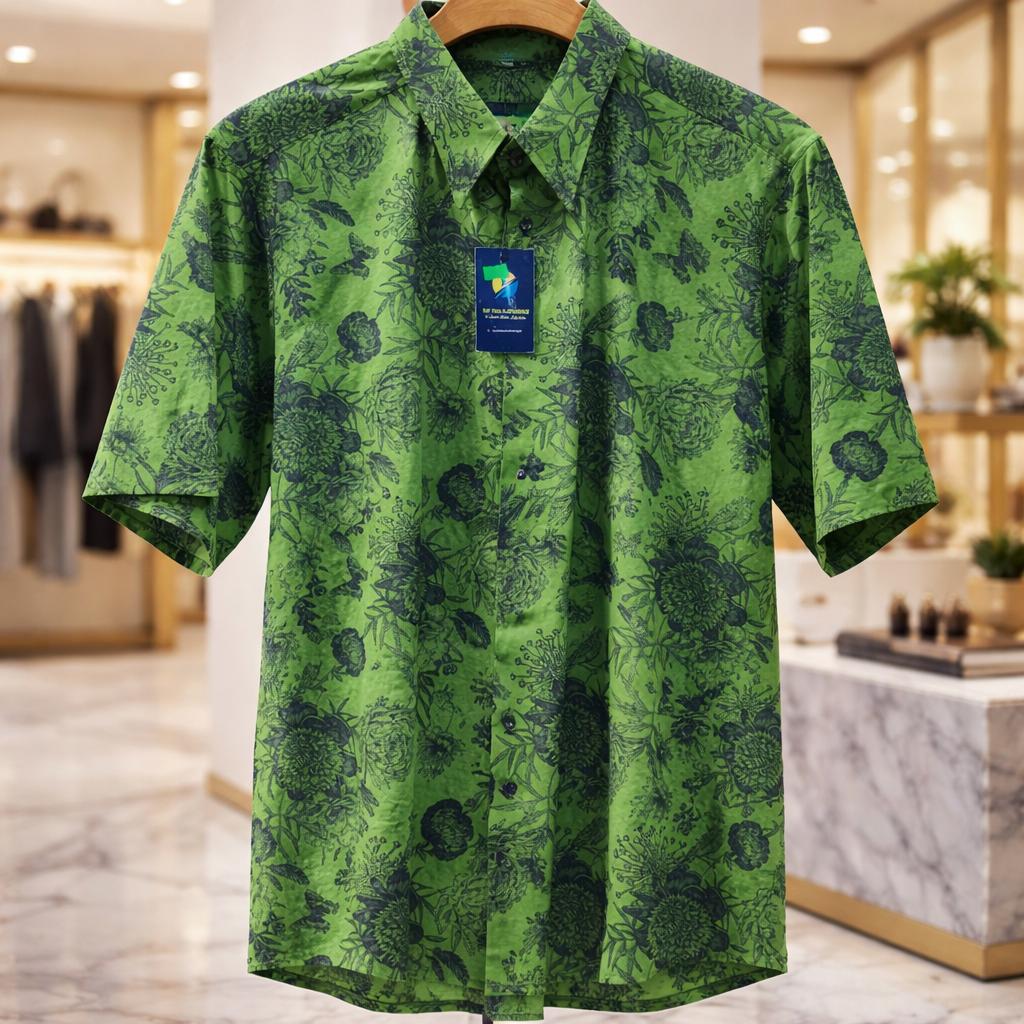 Sharp and stylish button up shirt, short sleeves shirt